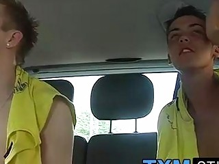 Hardcore threesome with twinks Bailey, AJ and friend Maxx