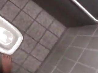 Little Asian whore filmed while being fucked in the toilet 