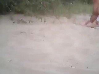Doggy style banging Ukrainian chick outdoors 