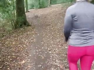 Public peeing and fucking for a hot amateur 