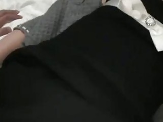Japanese sleeping girl groped and fucked 