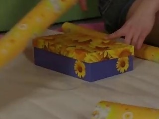 Shy teen lets daddy fuck her while moaning 