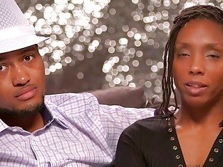 Horny ebony gets shafted hard by her lover