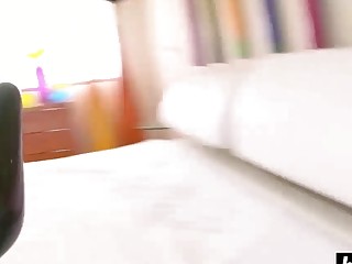 Big booty babe does anal with a raging boner