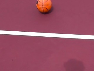 Basketball chick gets her tight wet pussy rammed