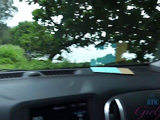 Nasty girl Hime Marie smokes and sucks hairy dick POV