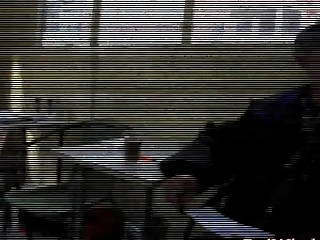 Sluty girl in stockings fucks hardcore with an old pervert