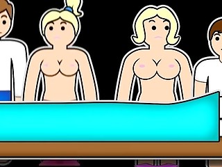 Cute teen sucks dick and fucks hardcore in her pussy