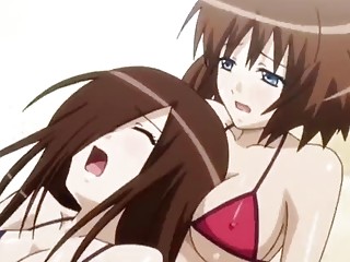 Horny hentai girls get wild and crazy in perverted cartoons