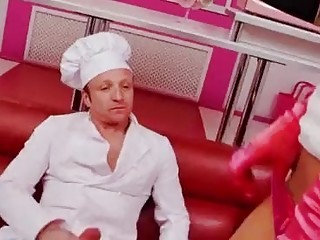 Cute babes love being filthy and enjoying rough anal fuck